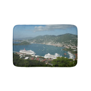 Harbour at St. Thomas US Virgin Islands Bath Mat