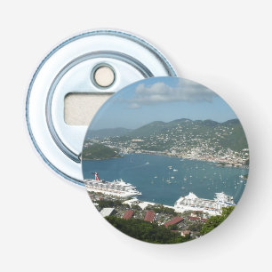Harbour at St. Thomas US Virgin Islands Bottle Opener