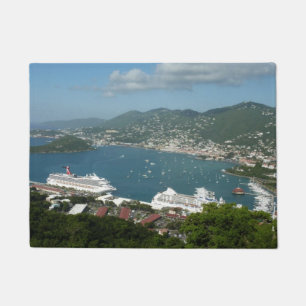 Harbour at St. Thomas US Virgin Islands Doormat