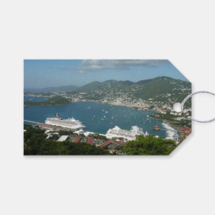 Harbour at St. Thomas US Virgin Islands Gift Tags