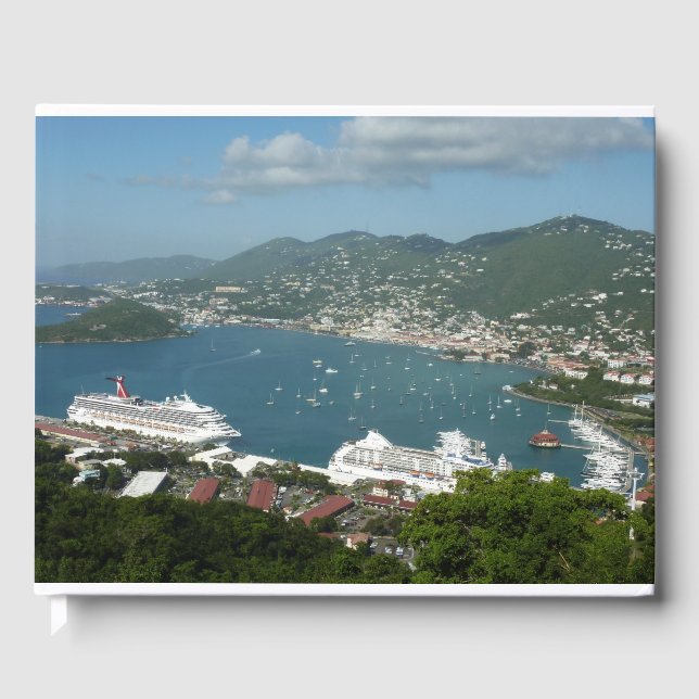 Harbour at St. Thomas US Virgin Islands Guest Book (Front)