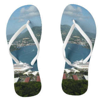 Harbour at St. Thomas US Virgin Islands Jandals