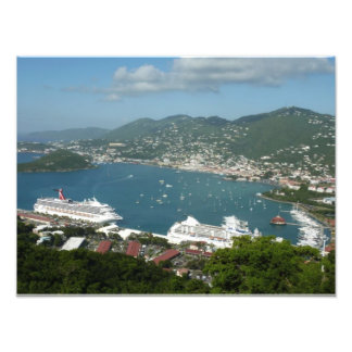 Harbour at St. Thomas US Virgin Islands Photo Print