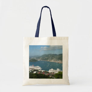 Harbour at St. Thomas US Virgin Islands Tote Bag