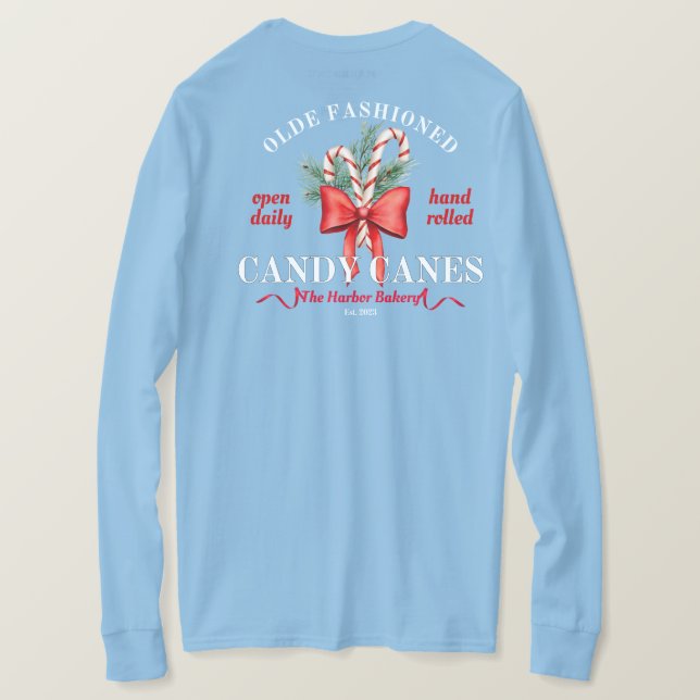 Harbour Bakery Light Blue T-Shirt (Design Back)