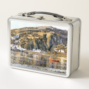 HARBOUR BARMOUTH WALES METAL LUNCH BOX