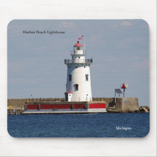 Harbour Beach Lighthouse mousepad