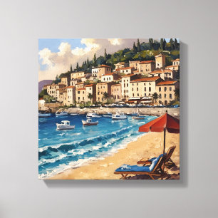 Harbour City Canvas Print