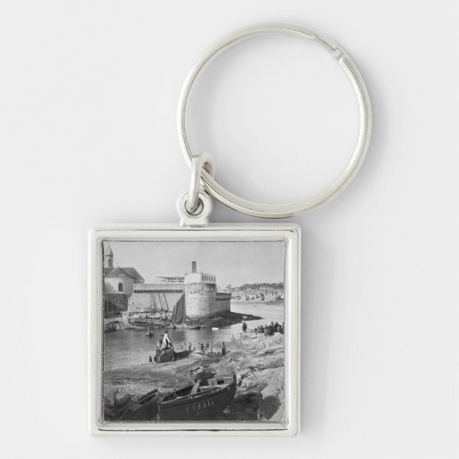 Harbour, Concarneau Key Ring (Front)