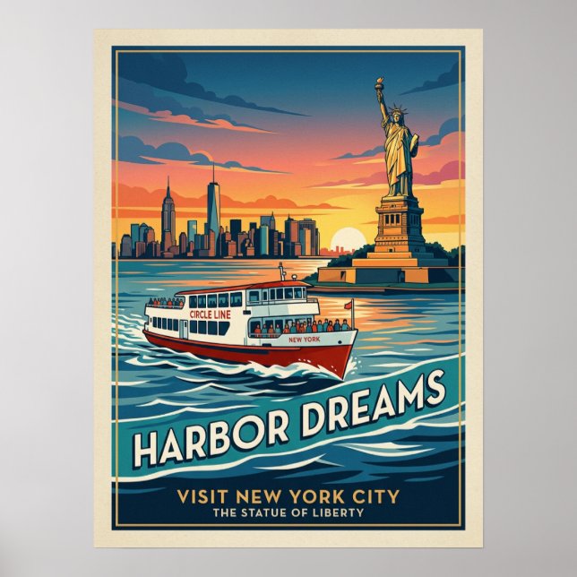 Harbour Dreams Circle Line Poster (Front)