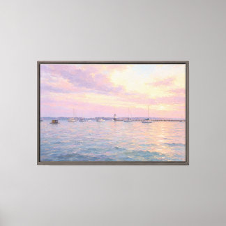 Harbour Glow Canvas Print