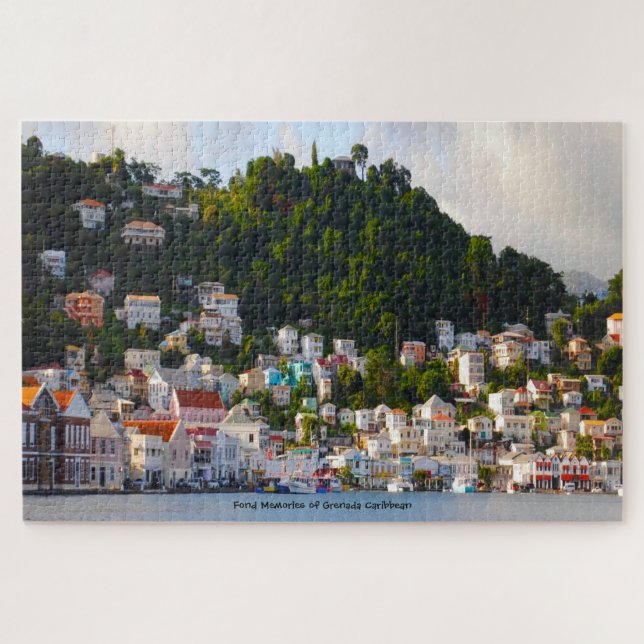 Harbour Grenada Caribbean. Jigsaw Puzzle (Horizontal)