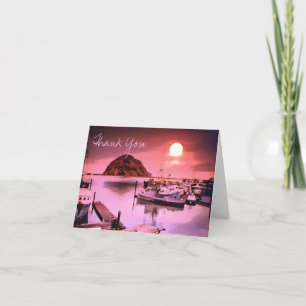 Harbour Hues Painting Thank You Note Card