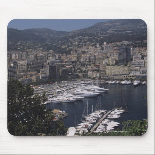 Harbour, Monte Carlo, French Rivier, Cote d' Mouse Pad