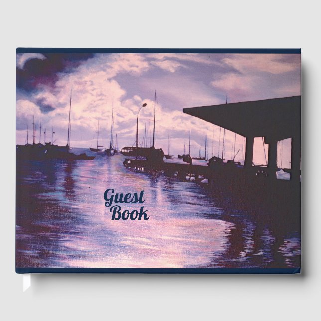 Harbour of Fort de France, Martinique Guest Book (Front)