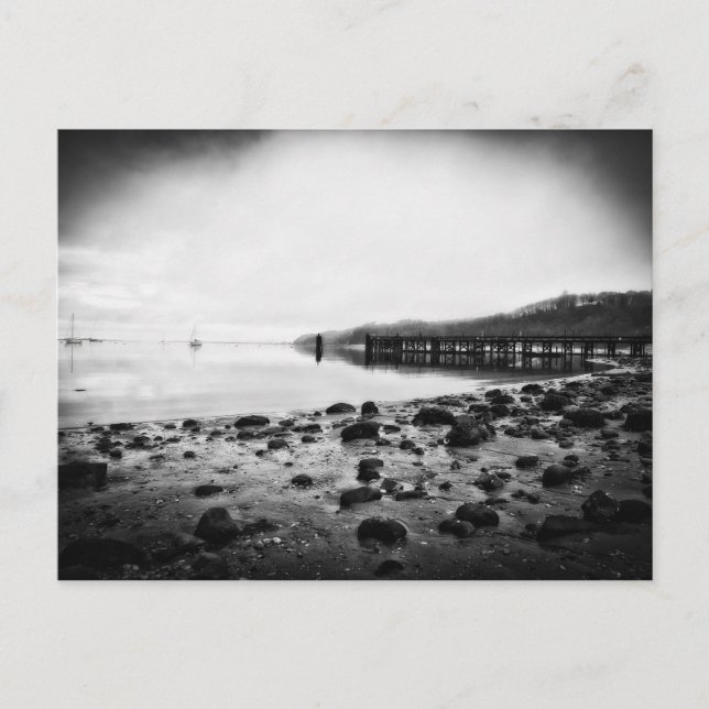 Harbour of Port Jefferson Postcard (Front)