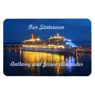 Harbour Reflections Hzt Stateroom Door Marker Magnet