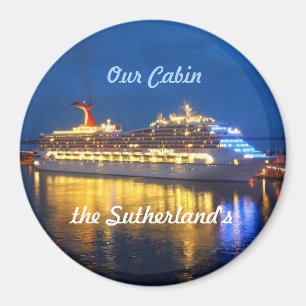 Harbour Reflections Personalised Magnet