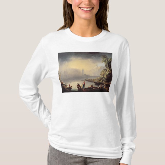 Harbour Scene T-Shirt (Front)