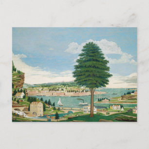 Harbour Scene with Castle   Jurgan Frederick Huge Postcard