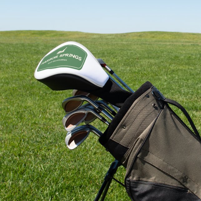 Harbour Springs Michigan Golf Destination Head Cover (In Situ)