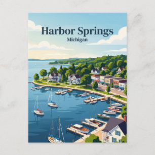 Harbour Springs, Michigan Postcard