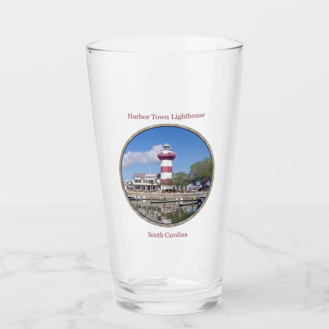 Harbour Town Lighthouse glass (Front)