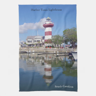 Harbour Town Lighthouse kitchen towel