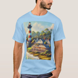 Harbour Town Lighthouse South Carolina    T-Shirt
