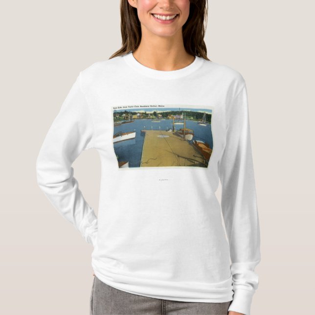 Harbour View from East Side of Yacht Club T-Shirt (Front)