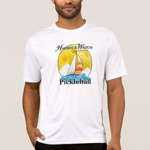 Harbour Watch on Lake Murray Pickleball Blue Sky T-Shirt