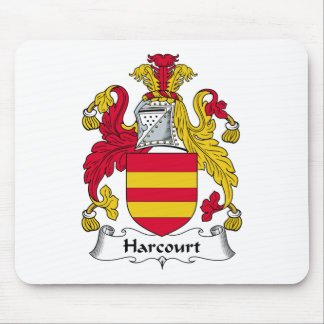 Harcourt Family Crest Mouse Pad