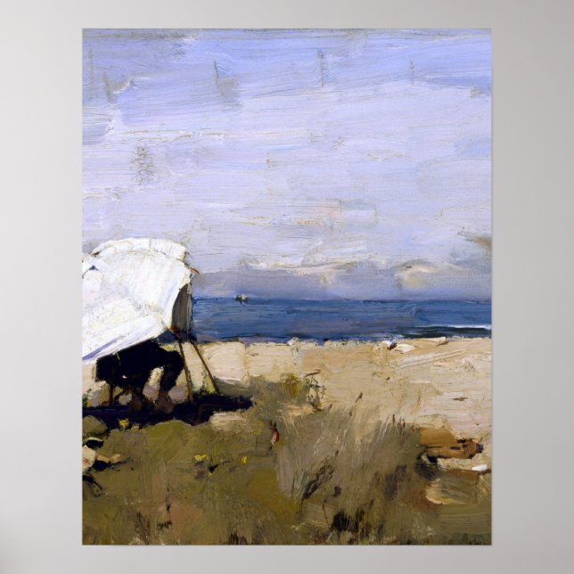 Hard at it by Sir James Guthrie Poster (Front)