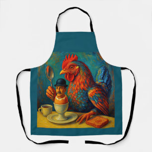 Hard-Boiled Human - Fowl Play at Breakfast Apron