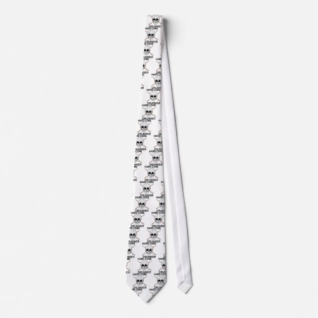 Hard Core Drummer Tie (Front)