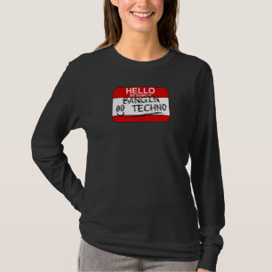 Hard Dark Acid Techno  Music T-Shirt