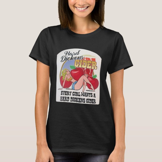 Hard Dickens Cider T-Shirt (Front)