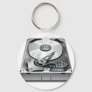 Hard Disc Key Ring