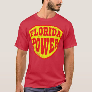 Hard Drawn Florida Power T-Shirt