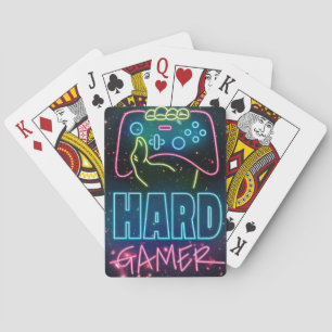 Hard Gamer Playing Cards