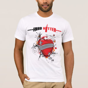 Hard Hitter Bandaged Heart American Apparel Tee