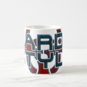 Hard Is My Style 3D   hardstyle transparent Coffee Mug