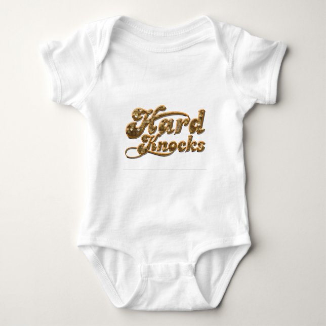 hard knocks baby bodysuit (Front)