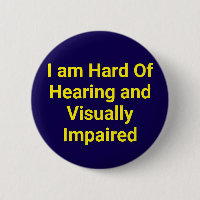 Hard of Hearing and Visually Impaired Blue