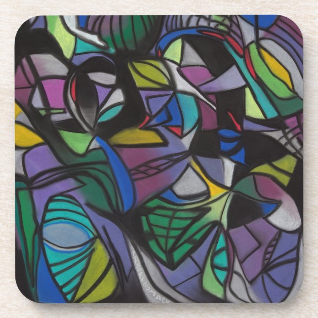 Hard Plastic Coaster (Front)