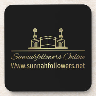 Hard plastic coaster
