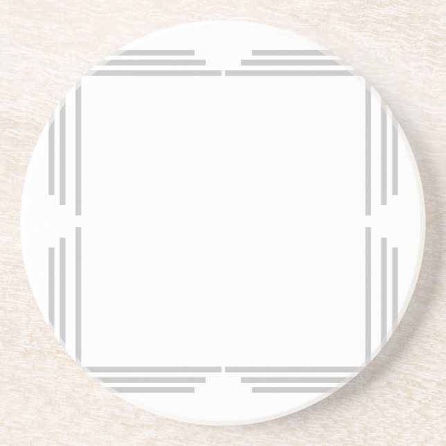 Hard plastic coaster (Front)