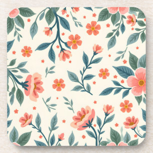 Hard plastic coaster