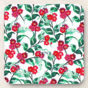 Hard plastic coaster