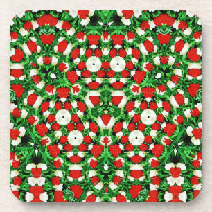 Hard plastic coaster